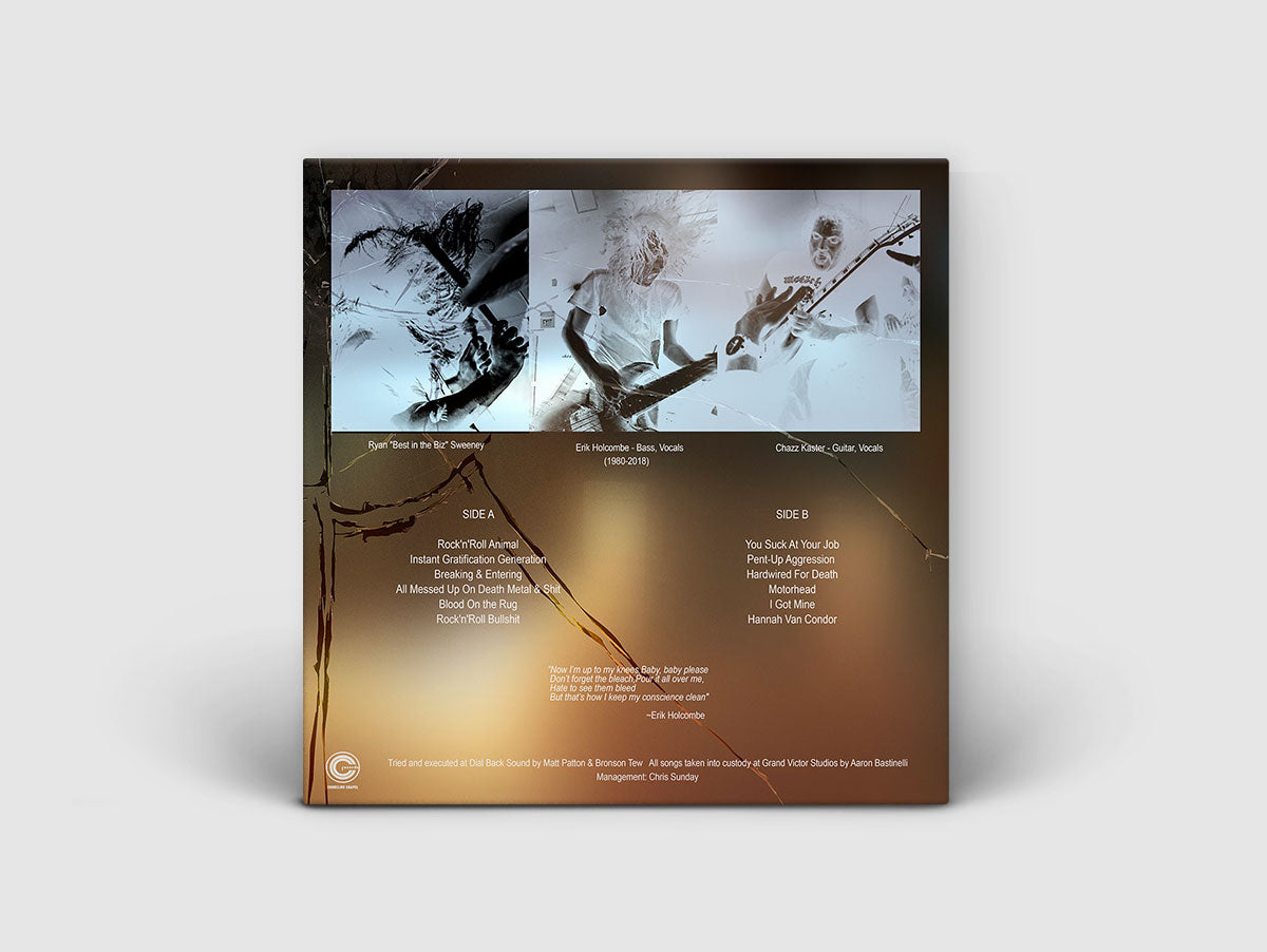 Hans Condor 'Breaking & Entering' LP on 140g Custard Vinyl