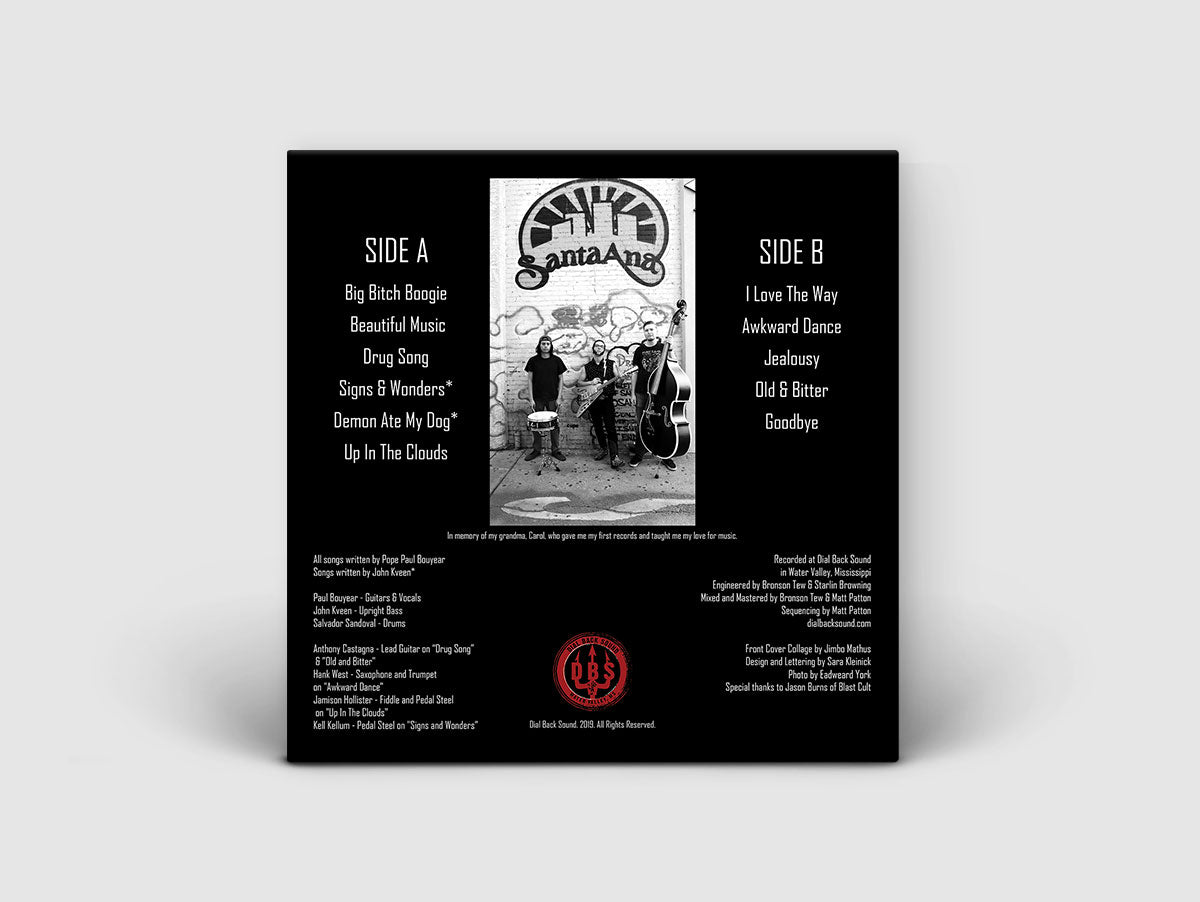 Pope Paul & The Illegals 'When The Stars Come Hurtling Down' LP on 140g Black Vinyl