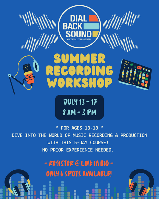 Dial Back Sound Workshop 2026