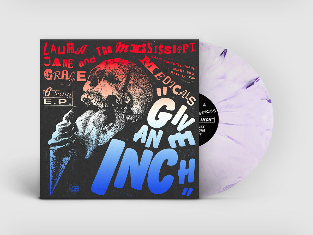 Laura Jane Grace & The Mississippi Medicals 'Give An Inch' Vinyl EP on "Fun Dip" colored wax