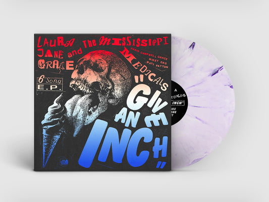 Laura Jane Grace & The Mississippi Medicals 'Give An Inch' Vinyl EP on "Fun Dip" colored wax