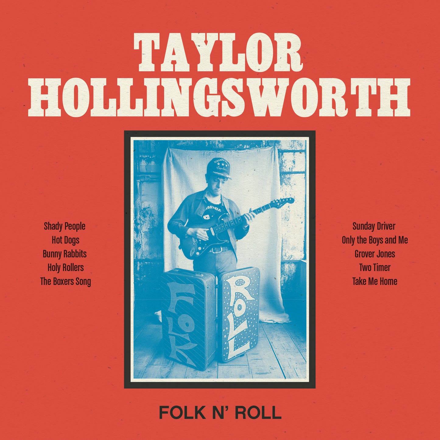 Taylor Hollingsworth 'Folk N' Roll' 140g vinyl LP (pre-order, ships 8/21/2026)