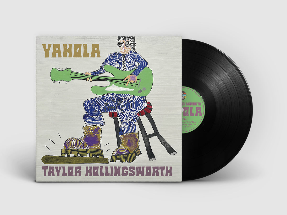 Taylor Hollingsworth's 'Yahola' LP on black 140g vinyl